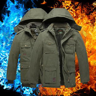 加绒加厚厂服冷库劳保服 冬季 工作服棉袄汽修棉衣男士 防烫电焊工装