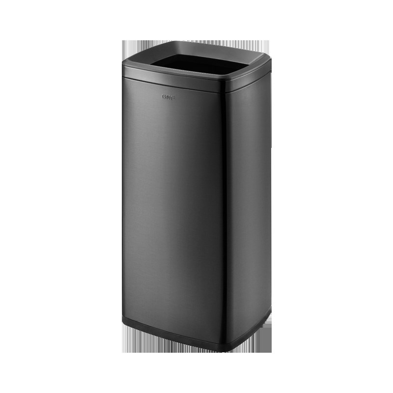 50L不锈钢垃圾桶商用大号脚踏式带盖脚踩有盖办公室酒店餐饮室外