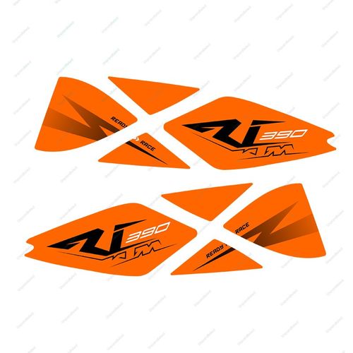 适用于24款KTM RC390后摇臂拉花车身贴纸贴画保护贴膜改装件配件