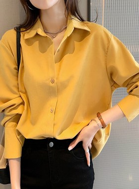 韩版白色雪纺衬衫女春夏大码胖mm200斤设计感小众气质职业OL衬衣