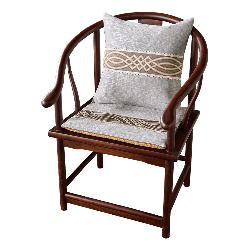 新中式红木沙发椅子坐垫桌椅垫实木家具沙发椅子垫太师圈椅垫茶椅