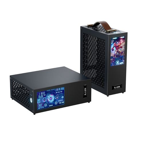 凌驰U1迷你mini手提itx机箱17*17主板FLEX小1u电源电脑台式机外壳