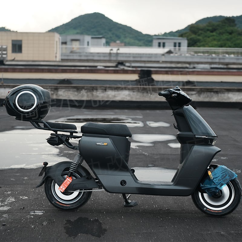 适配九/号CZ90电动车尾箱架置物货架延长架加厚坐垫后备箱改装件