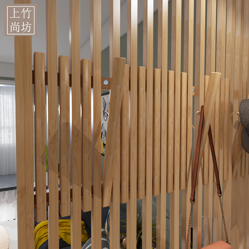 入户门屏风挂钩隔断定制客厅简约现代家用艺术遮挡玄关置物屏风