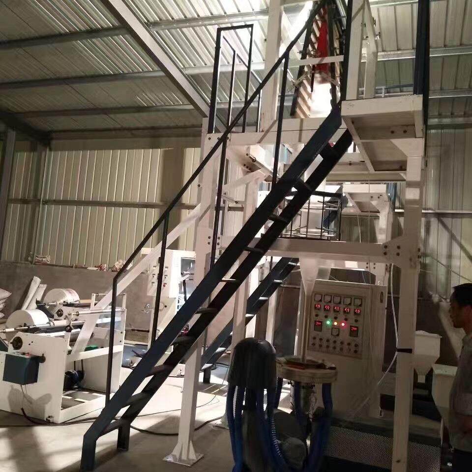 打款供应SJ-50塑料袋高速吹膜机HDPE吹膜机单收卷手提袋吹膜机