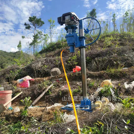 ST-20背包钻机环境检测4.4KW立架式岩石勘探钻机便携取样取芯钻机