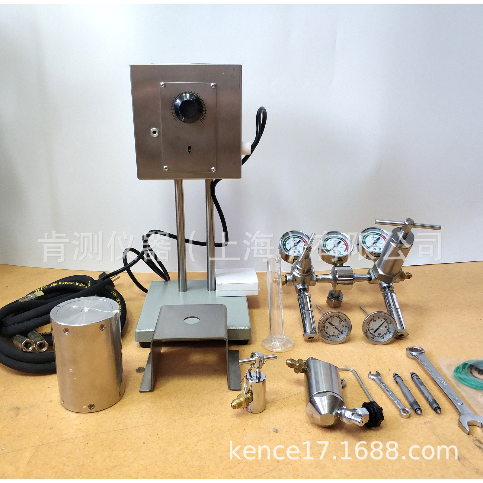 旋钮温控42型高温高压滤失仪高精度实验专用数显智能自动智能数显