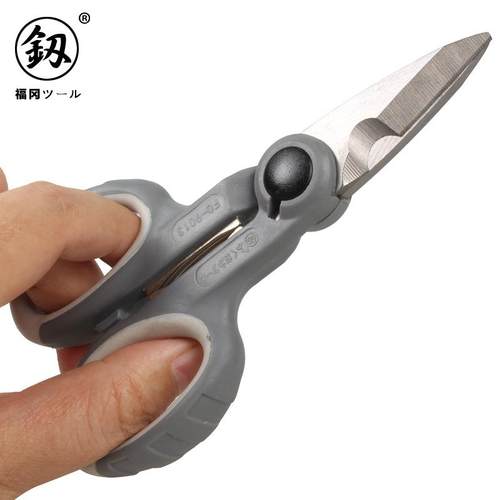 供福冈功工具多能耐用电工VLW剪刀线多钳功应能剥线剪工具