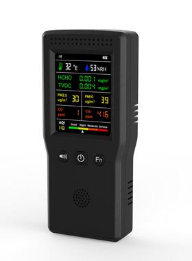 PM2.5/M10检测仪甲醛/VC/一氧化碳VT-9IN1/T二氧化碳O空气质量P检