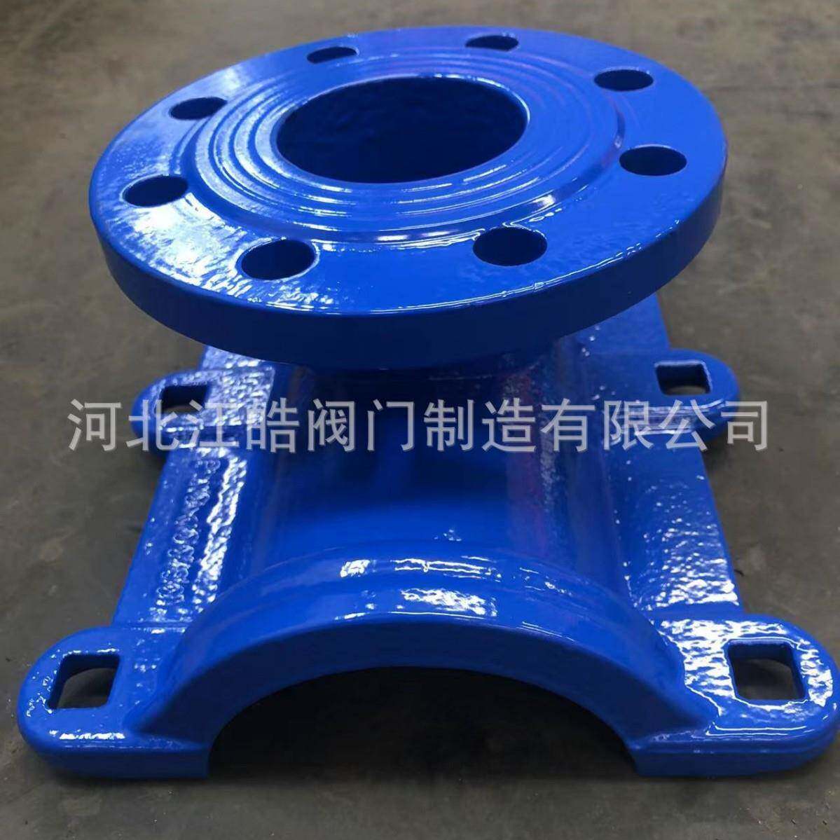 厂家生节产软利密封用哈夫三DN110*10通全包式马鞍三通适于水工程