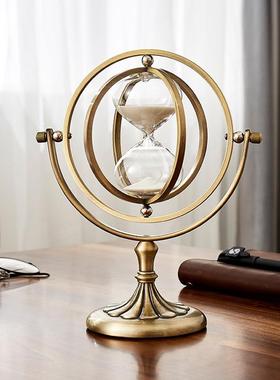 北创意简约沙漏计时器博古架电视柜欧SHBH1475隔断关装饰玄居品轻