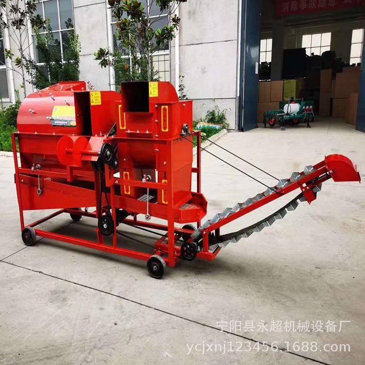 正阳县0花生机摘果机装自动袋100型花生打果干湿两GCC用摘花生机