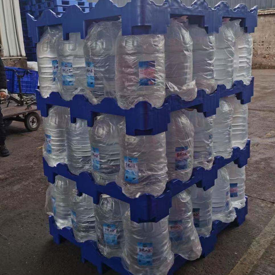 加厚桶装水专用料托EXC盘隔板仓库叉车运输矿塑泉水1桶塑6胶垫板