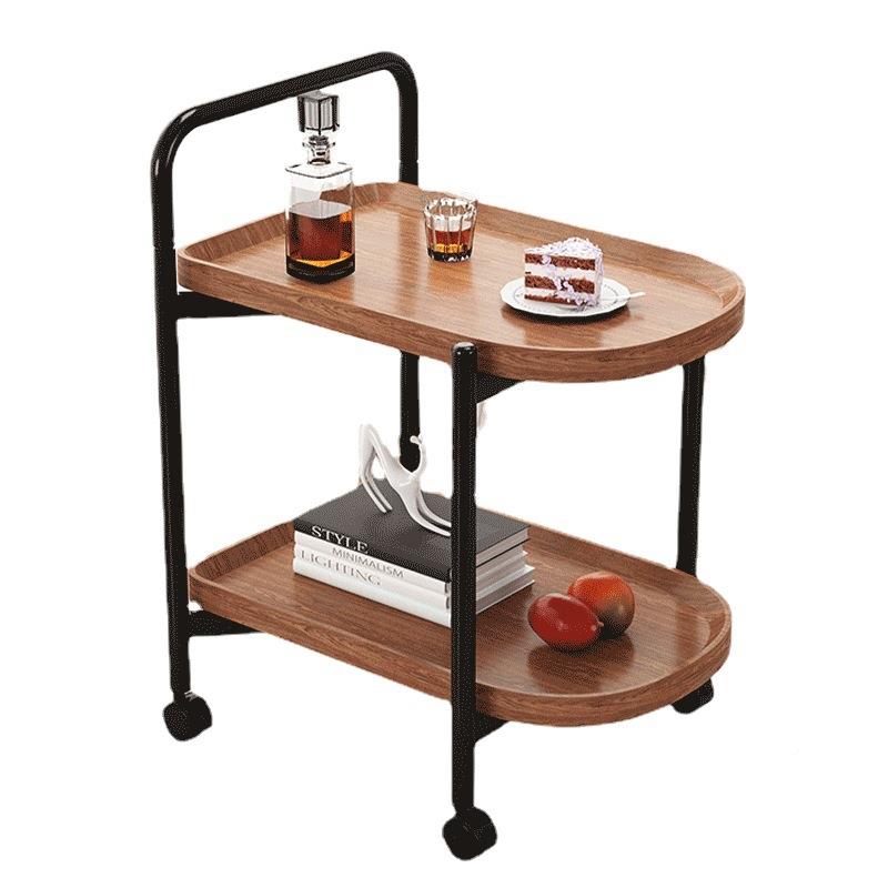 可移动H363型床头柜迷你小桌子红款置物架带北欧网风卧轮室储物置