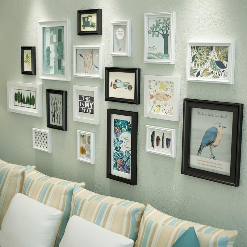 包邮零【金点99064064】弗朗索瓦现代时简尚约实相框墙创木意照片