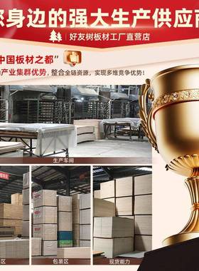 杨WHV桉杨胶合板加厚用料5木mm不湿板材惧环保装饰家具杨潮木拼板