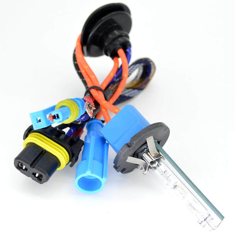 D现货高亮D2H快启透镜灯泡D2H改装车灯5W汽H车I氙气大灯屏蔽5线