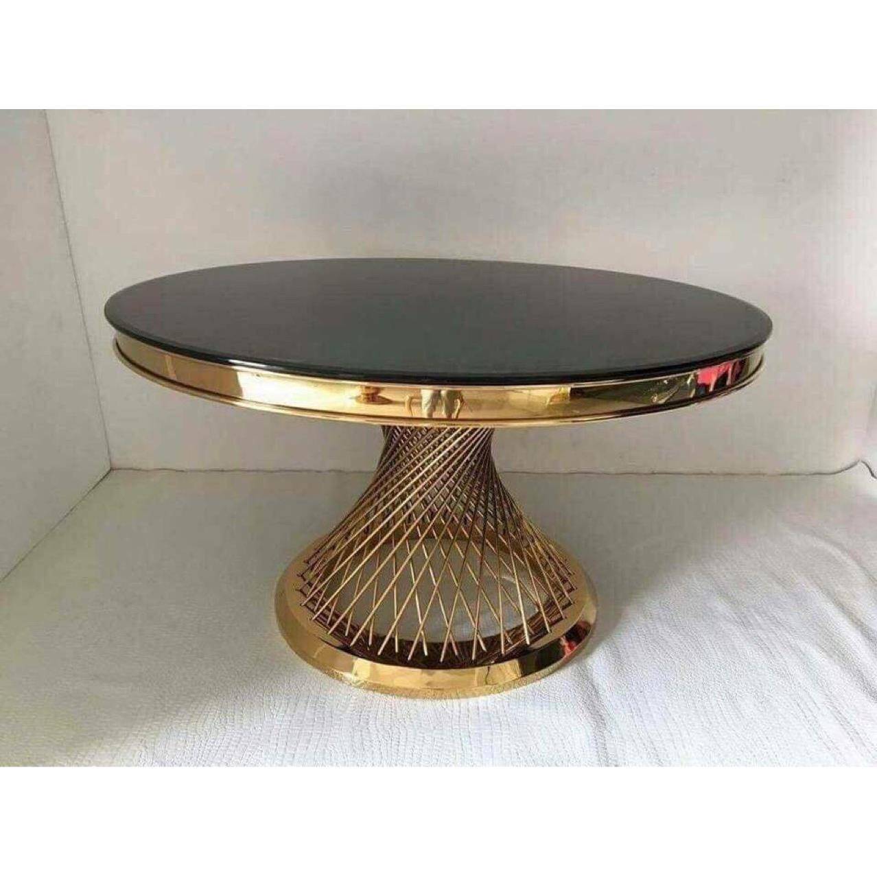 不锈家用餐桌餐osy-201椅钢代简约金色桌子婚庆对婚礼派用活动家