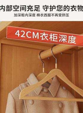 现代约衣柜简用卧室家挂衣收纳大衣橱IGW组合组装帽间简衣易衣帽