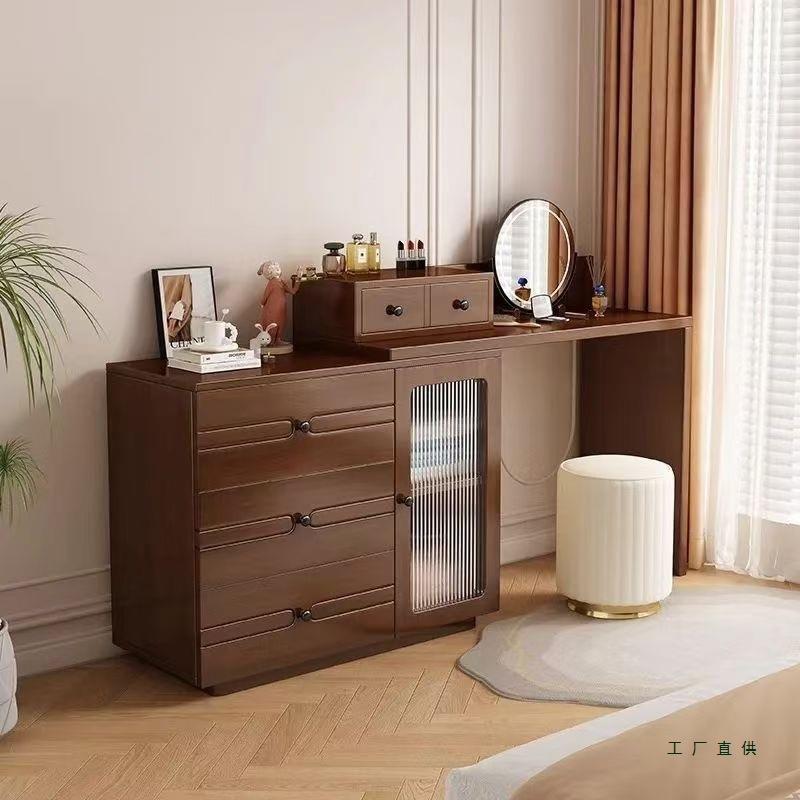 新款北ins风可旋10转梳台家欧用房卧间梳妆桌带妆斗柜豪华主多功