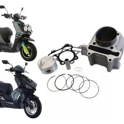 摩托车缸套件气0气缸内径57.4MM适用WS150于GY6-015WS15DS150