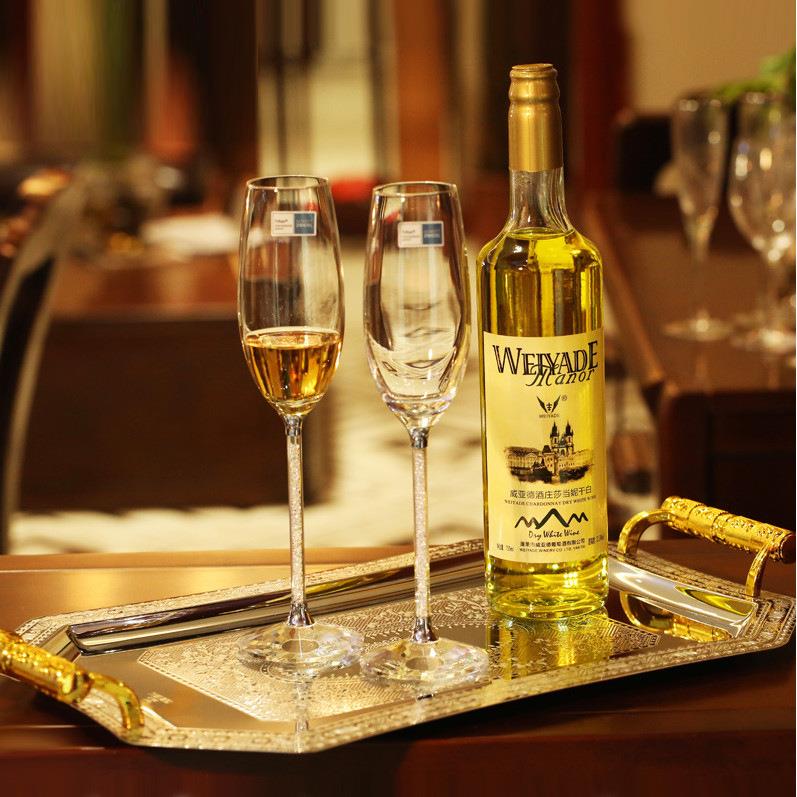 6B76不锈钢酒JSI具托盘长方形茶盘欧盘式厅家用客装饰设圆摆形子