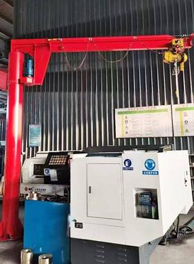 现电动转QJT向定柱货式悬臂吊升降平吨固定式1悬臂稳吊机