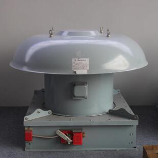 屋顶风机厂房心637低噪音工业厂离式通风机轴家流玻璃钢DWT屋顶风