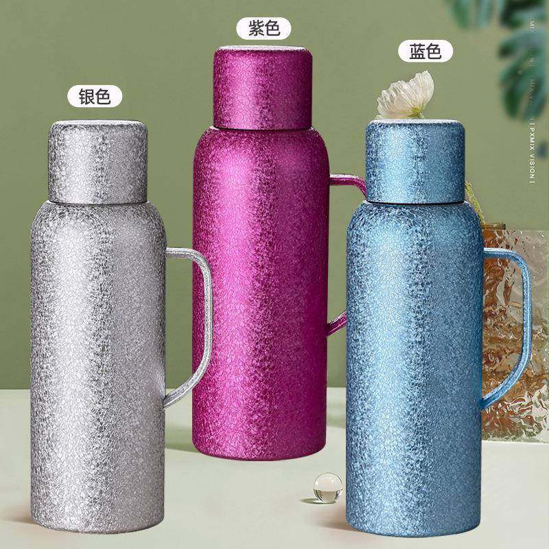 覆钛壶保温69壶大容量暖水水瓶高档家用办户外公机械焖茶壶泡茶开