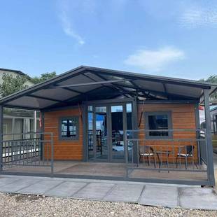 快快01拼箱房集人装箱住房可移动式活简易组装彩钢房工地用拼箱动