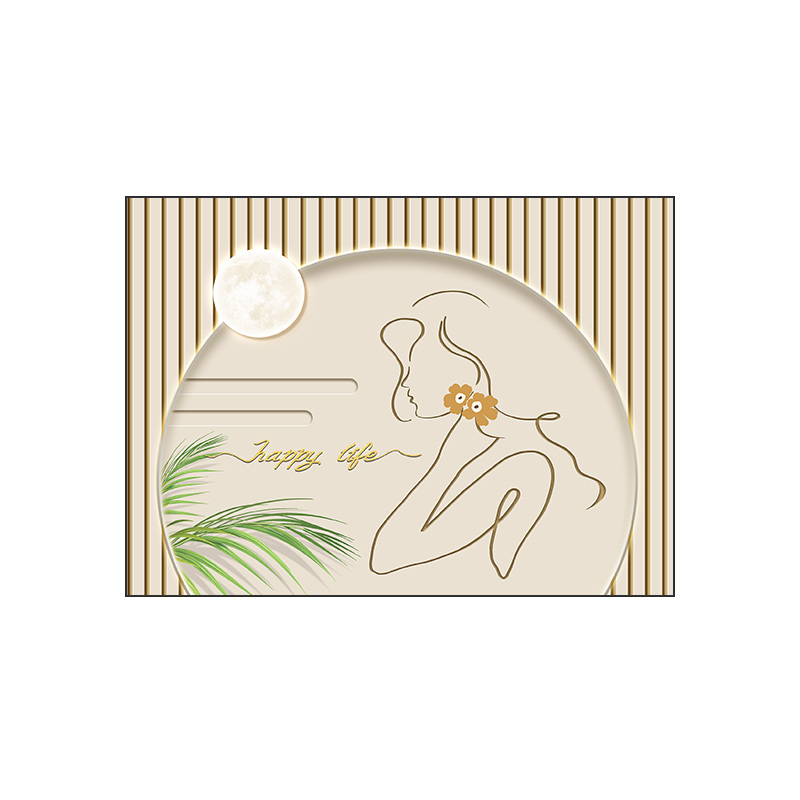 电表箱装饰画免打孔配电箱电闸箱遮挡装饰挂画花卉开关弱电箱壁画图片
