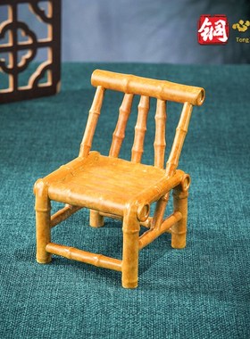 黄铜摆件《稳赢》铜工艺品 家居桌面装饰 送老师 送领导 节日礼物