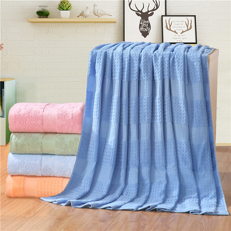 老式毛巾b被纯棉单人双人加厚全棉提花被毛巾毯床单盖毛毯夏季薄