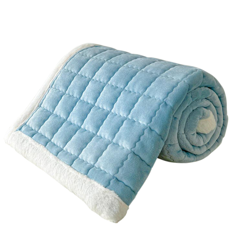 牛奶绒床垫大学生住校专用t垫被宿舍毛毯单人褥子冬季加厚保暖床