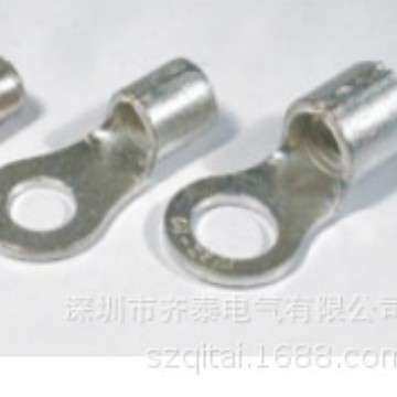 QITAI厂家直发 冷压接线端子圆头 加厚紫铜焊口   RNB14-5