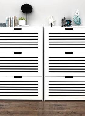 简翻斗鞋柜超易薄门后鞋架家用窄柜收纳子门口入户柜多层鞋94024