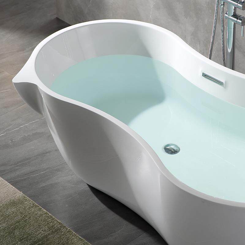 现代8742家用一体式浴缸成人薄小户型浴缸休闲克酒店浴缸边亚力浴