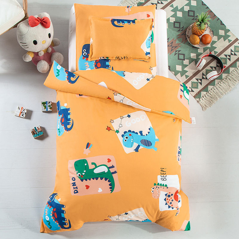 幼儿园被子三件套儿童被套六件套被褥宝宝床上用品纯棉专用午睡被