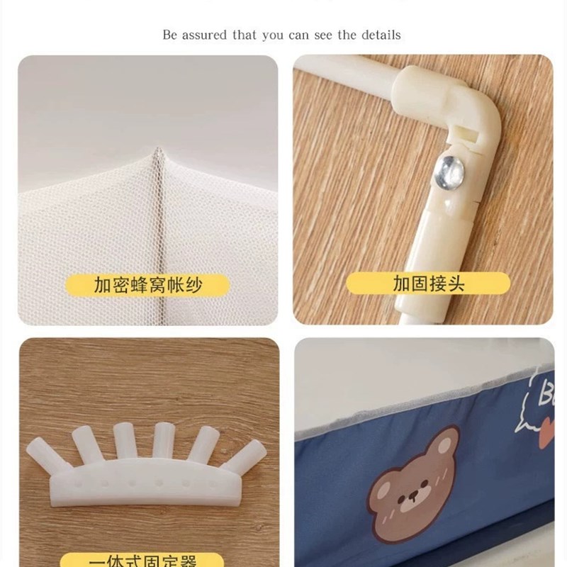 大空间可折叠免安装蚊帐家用新款卧室学生宿舍网红高级蒙古包蚊帐