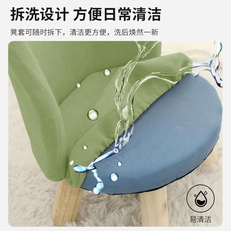 儿童小凳子靠背小椅子宝宝椅子幼儿园小板凳家用实木椅木头矮凳子