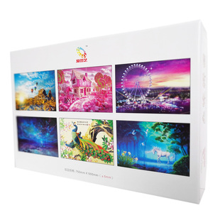 拼图1000片14岁以上成年人超大型大号一万块5000平涂10000高难度