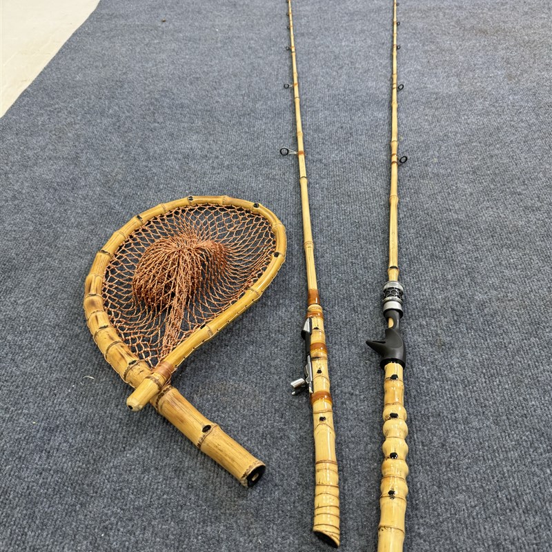 天然真竹子鱼竿罗汉竹鱼竿手工鱼竿钓鱼竹竿传统鱼竿童年回忆