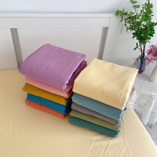 定制订做全棉加厚磨毛被套单件被罩纯色儿童单双人150x210cm