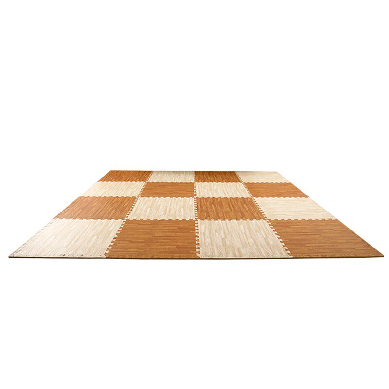 仿木纹拼接地板EVA泡沫地垫子榻榻米60*60环保无味儿童爬行垫包邮