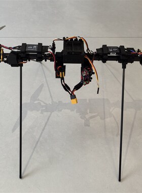 两轴倾转旋翼无人机双221z2动力40A电调垂直起降飞行器
