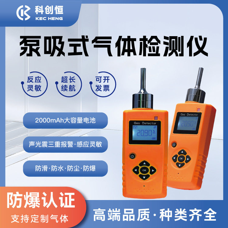 便携泵吸单一款气体检测仪可燃一氧化碳硫化氢氧气检测仪,五金/工具,气体检测仪,淘宝优惠券,粉丝福利购,淘宝优惠卷