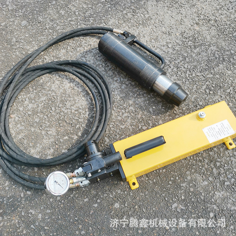 煤矿巷道张拉预应力钢绞线 张拉千斤顶MSY120/15矿用锚索张拉机具