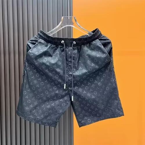 S77冰丝短裤P15/黑色绿色卡其M-3XL 网图卡其色