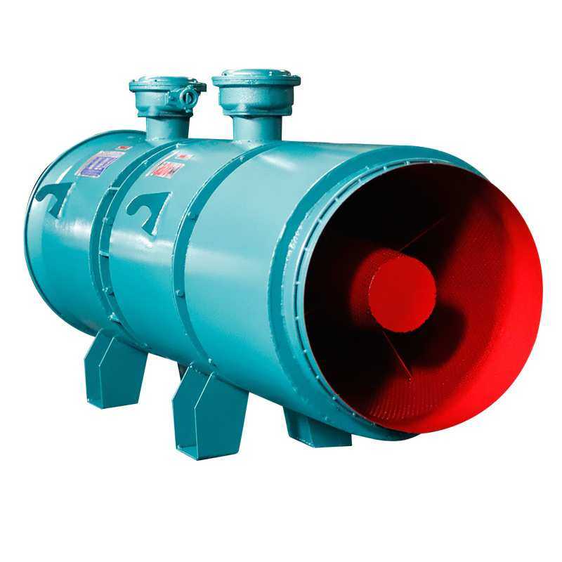 隔爆型压入式局部通风机 FBD-2X2.2KW对旋轴流风机矿用风机NO4