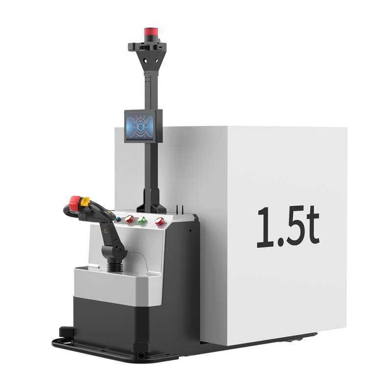 锐曼自动电动四轮叉车平衡重式堆高车全自动堆垛车叉车电动1.5吨